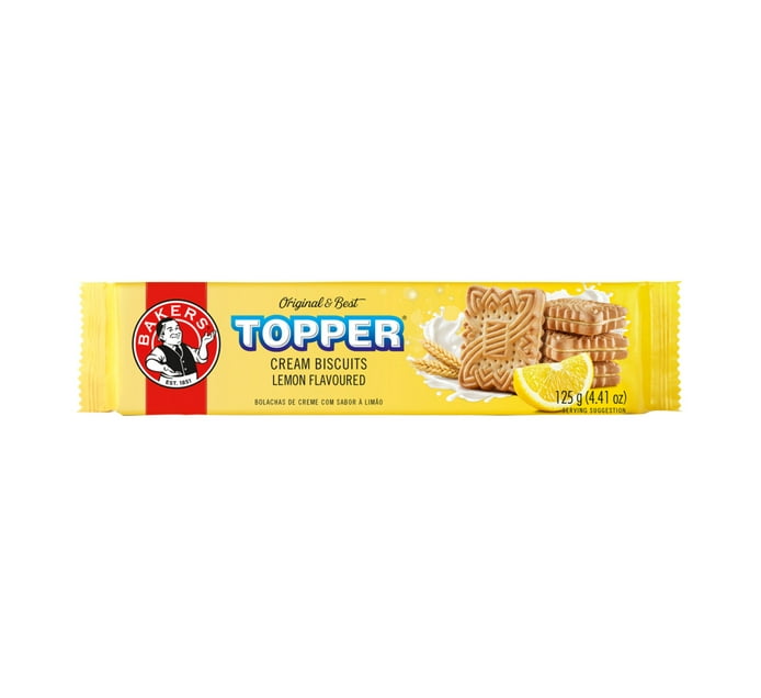 Someone’s in a Makro Bakers Topper Biscuits Lemon (1 x 125g) Mood