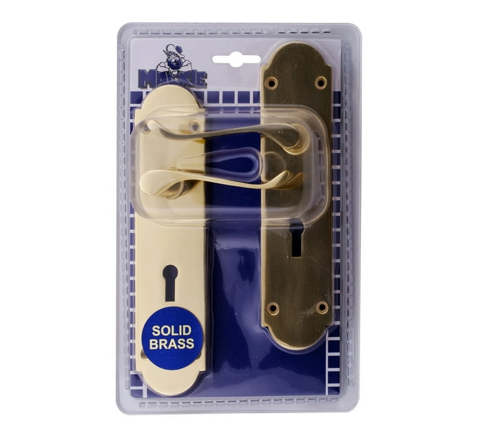 Square Cup Hook | Electro Brass