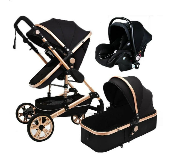 Someone’s in a Makro Baby Pushchair Stroller 3 in 1 Adjustable High ...