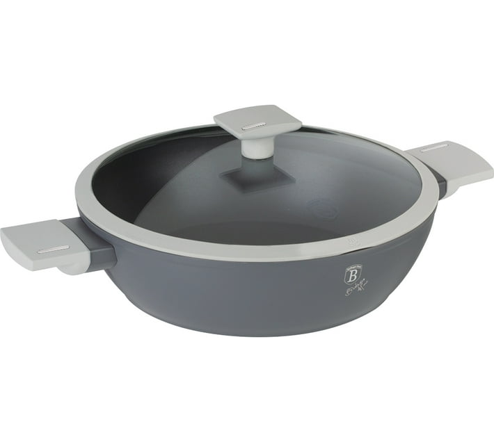 Berlinger Haus Pan Set with Lid 6 L capacity (Aluminium, Nonstick