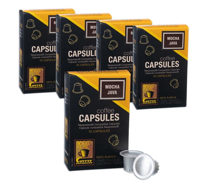 Someone’s in a Makro Mocha Java Nespresso Compatible Capsules Bundle of 50 Mood