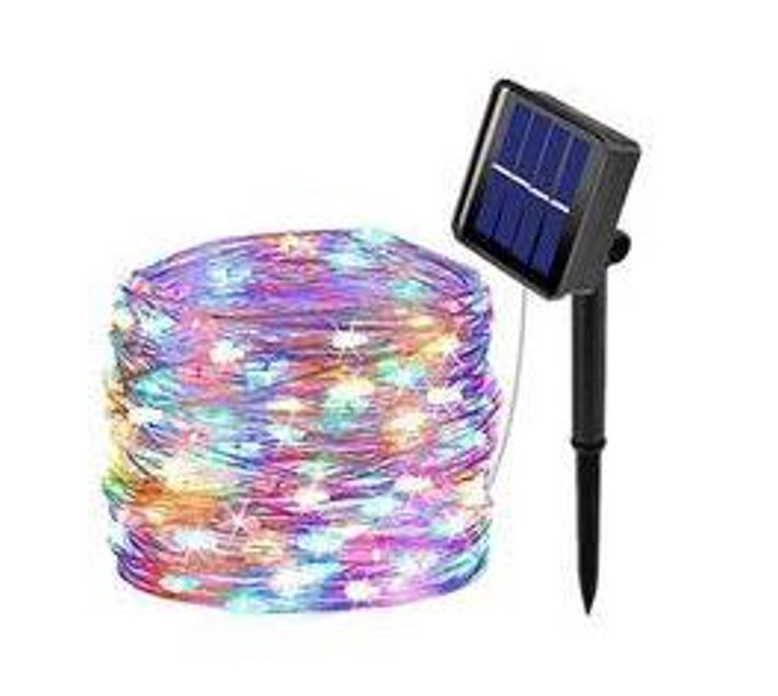Someone’s in a Makro 10m Solar Powered Fairy LED String Lights Multi colored Mood