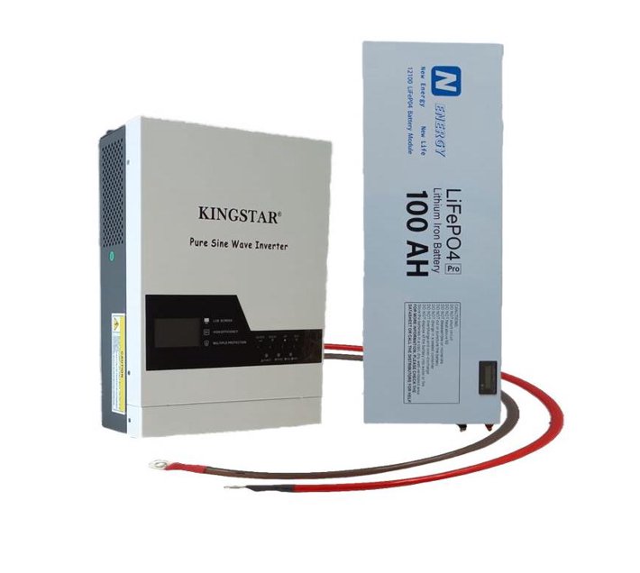 Someone’s in a Makro Kingstar Backup Power Kit. 1300VA/1000W 12V Inverter. 1x 12V 100Ah Liion