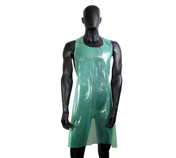 Someone’s in a Makro Disposable Plastic Apron Green 100 pcs Mood