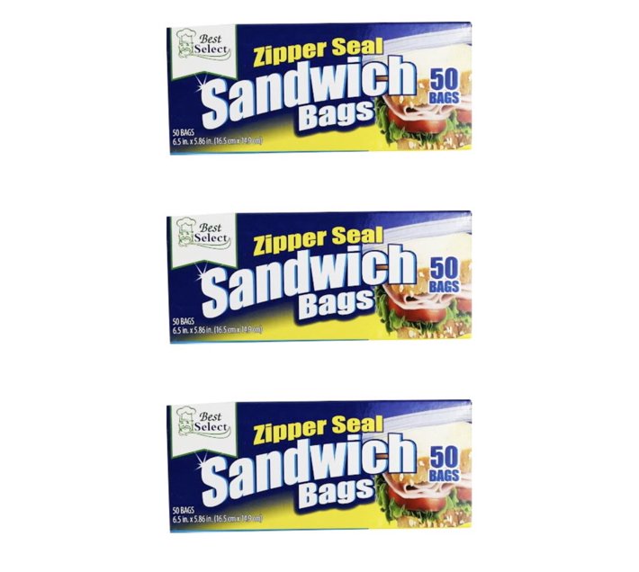 Someone’s in a Makro Sandwich Bag Zip Seal Freezer/Sandwich Bags