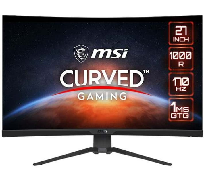 MSI 27 inch Curved Full HD IPS Panel Gaming Monitor (MAG275CQRF QD 27