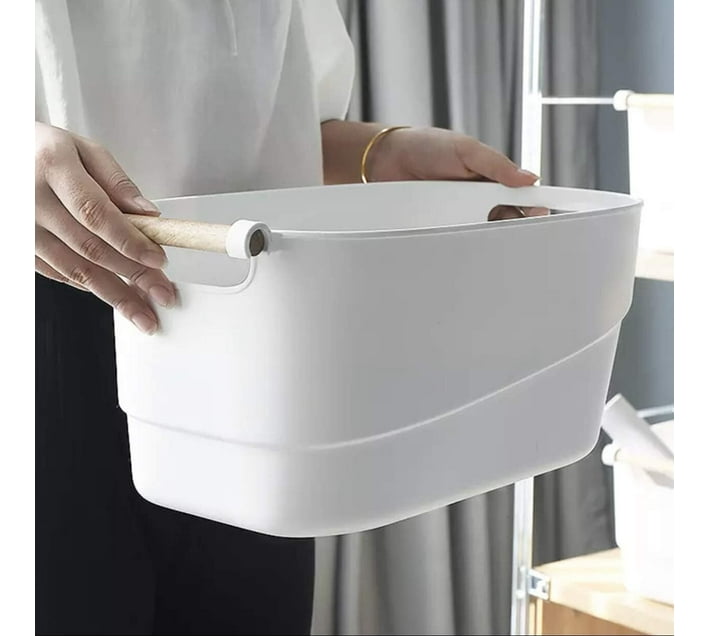 Fine Living Plastic 2001936 Storage Basket (Pack of 1) Makro