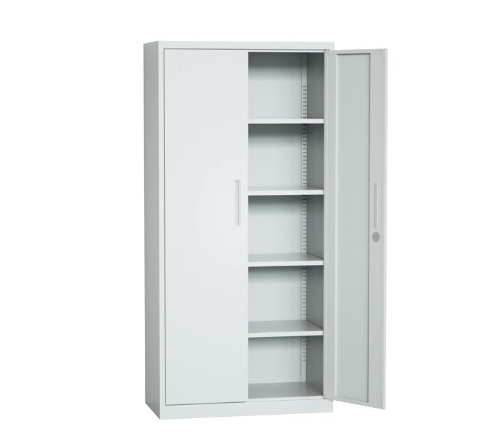 Steel Swing Door Inner Handle Filing Storage Cupboard Light