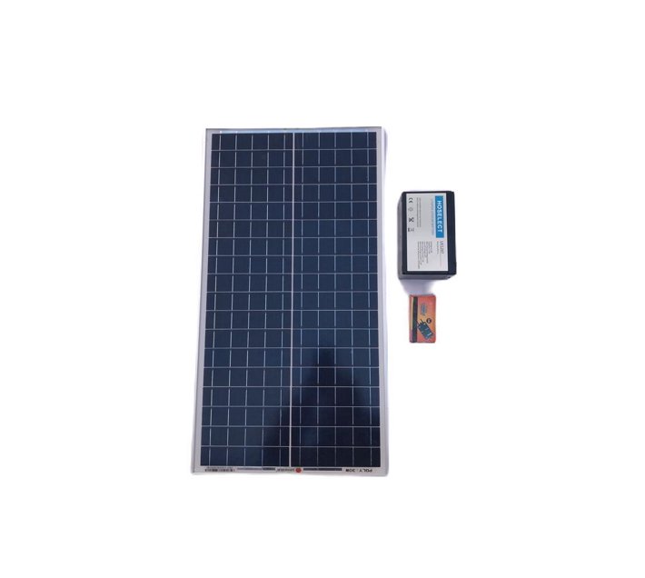 Someone’s in a Makro Off Grid 30W 3A gate motor & alarm system solar