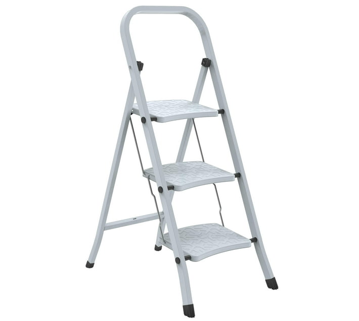 Someone’s in a Makro PERILLA 3 Broad Steps Folding Ladder CLASS 3