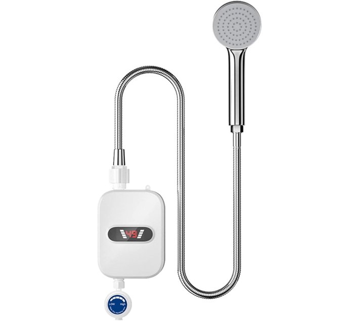 Someone’s in a Makro Mini Tankless Water Heater, Outdoors Portable