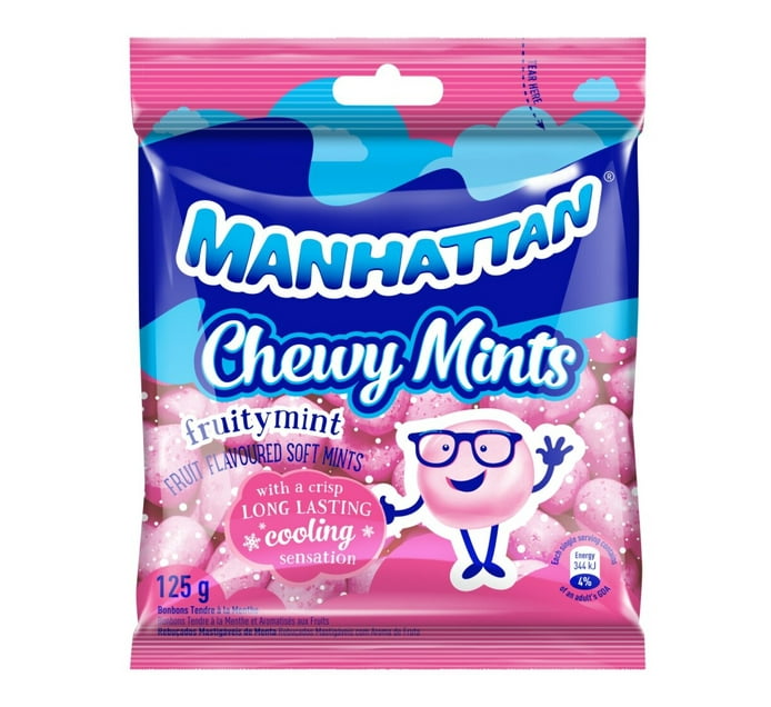 Manhattan Chewy Soft Mints Fruitmint (1 x 125g) | Makro