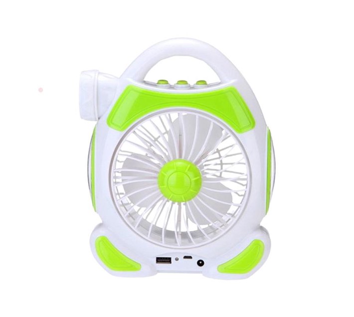 Someone’s in a Makro Rechargable Emergency Fan With Light Mood
