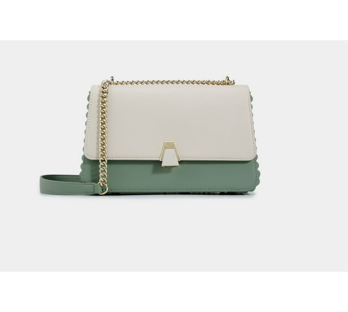 Chrisbella Classic Executive Green Handbag Shoulder Bag Makro