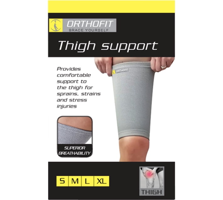 Insole Support Guard ORTHOFIT THIGH GUARD Insole For Health Care (BLACK) | Makro
