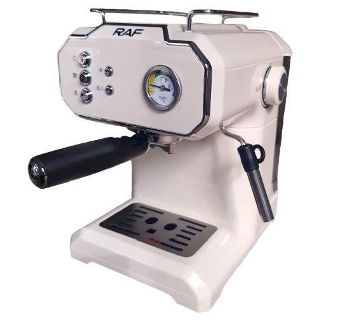 RAF Espresso Coffee Machine White Makro