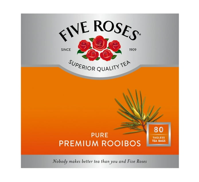 Someone’s in a Makro Five Roses Rooibos Select Tea (1 x 80's) Mood
