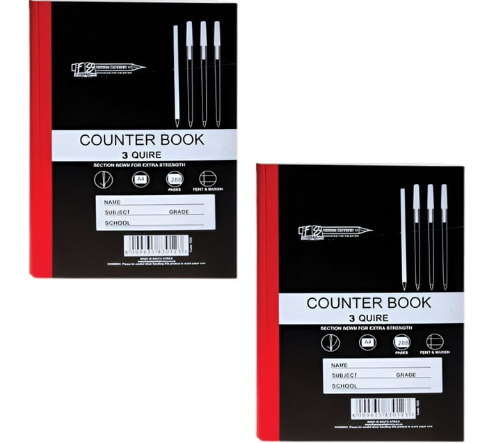 AZ Decor Book HardCover A4 288Page 3Quire Hard Cover (288 Sets) Makro