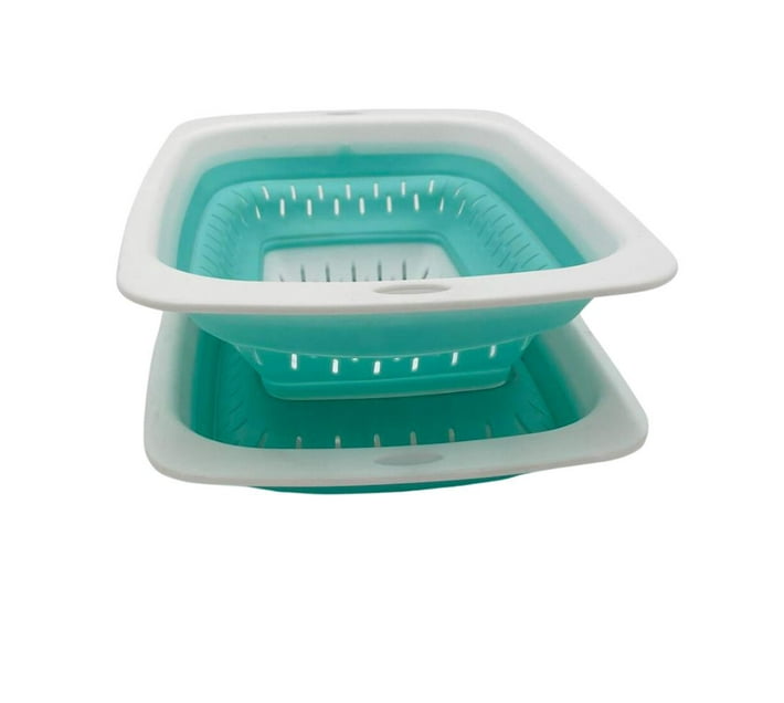 Set of 2 rectangular Collapsible Silicone dish | Makro