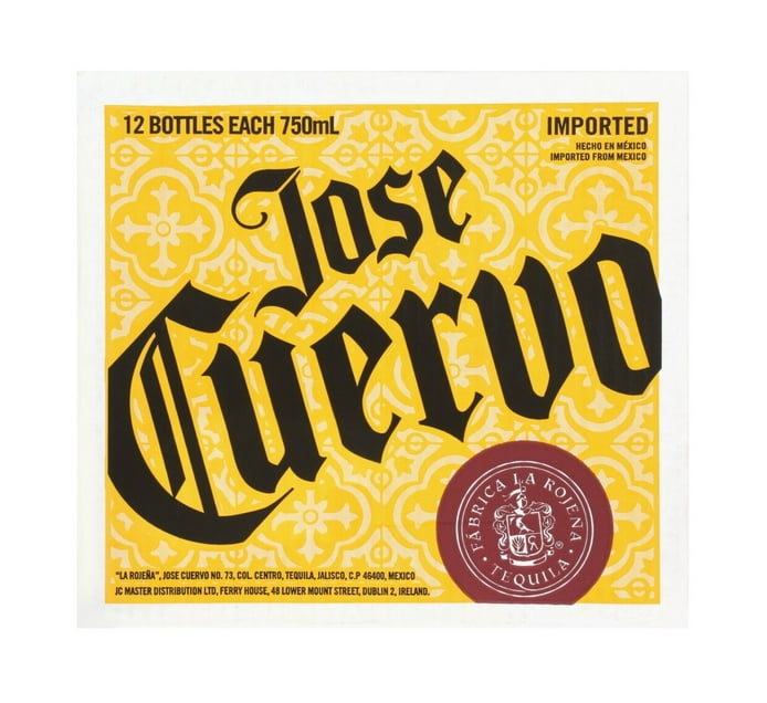 Buy Jose Cuervo Reposado 750ml (12 x 750ml) in Bulk | Makro Business