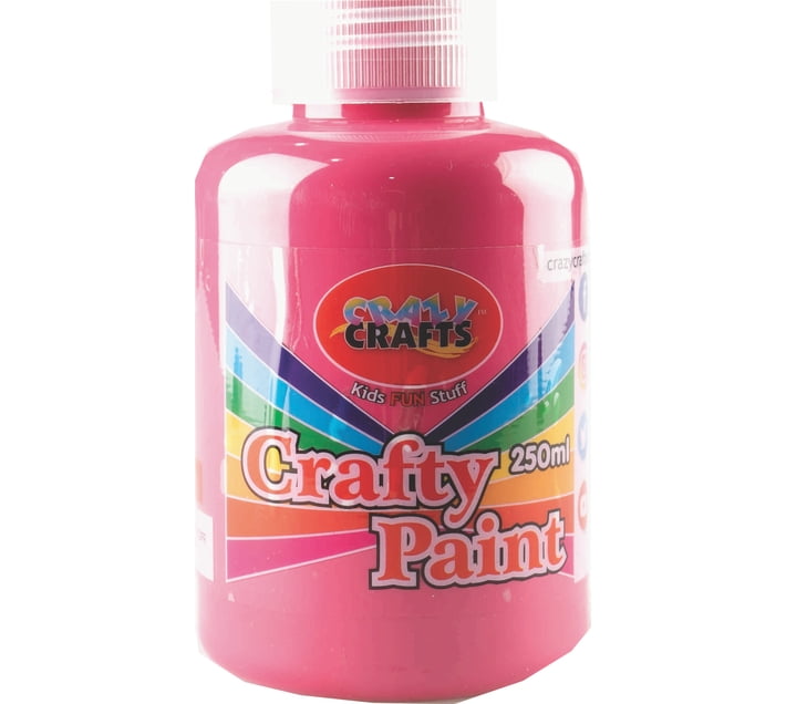 CRAZY CRAFTS Crafty Paint French Rose 250ml | Makro