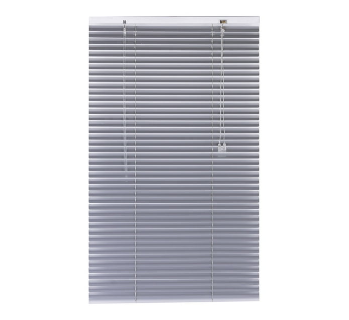 Finishing Touches 1200 x 1600 mm Aluminium Venetian Blind Silver | Makro