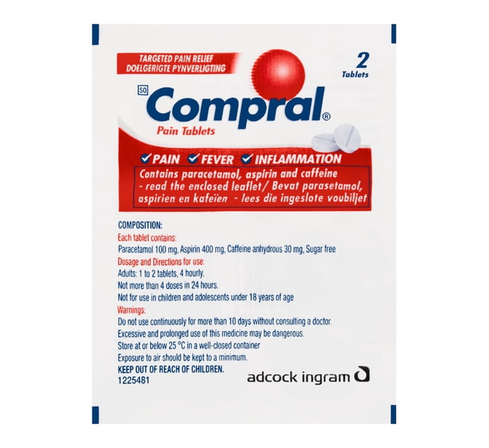 Buy Compral Pain Tablets in Bulk | Makro Business