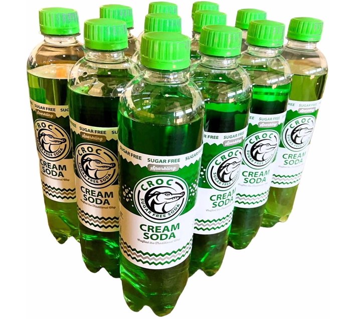 Croc Cream Soda Plastic Bottle Makro