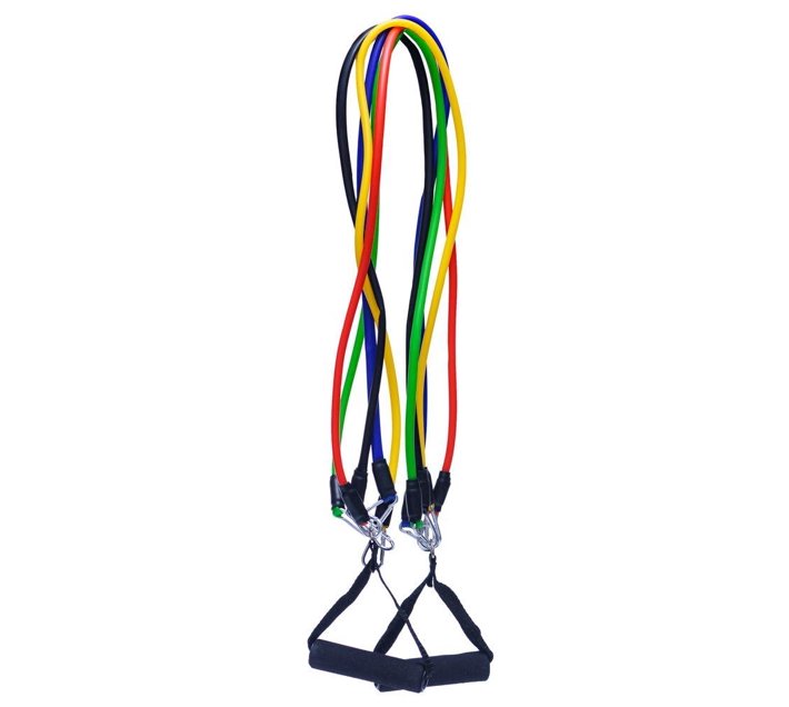 Someone’s in a Makro Power Resistance Bands Home Gym Extreme Mood