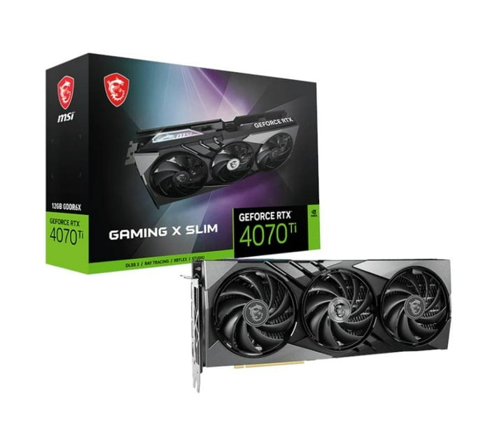 Someone’s in a Makro Msi Nvidia Geforce Rtx 4070Ti Gaming X Slim 12G ...