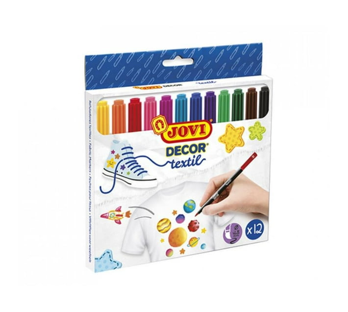 JOVI FABRIC MARKERS 10 PACK | Makro