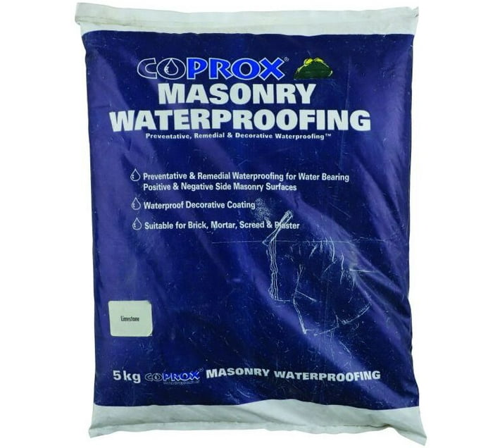 Coprox Masonry Waterproofing 5kg Limestone Emulsion Wall Paint Makro