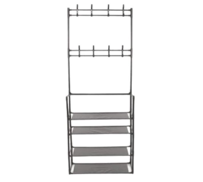 Someone’s in a Makro Simple Floor Clothes Rack Black Mood